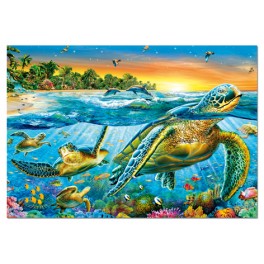 Puzzle Tortugas marinas 500 Educa