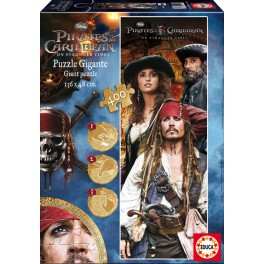 Puzzle Gigante Piratas del Caribe IV Educa